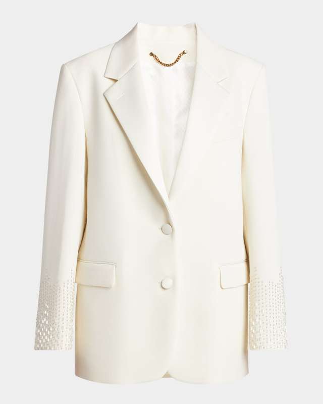 Journey Beaded Single-Breasted Jacket